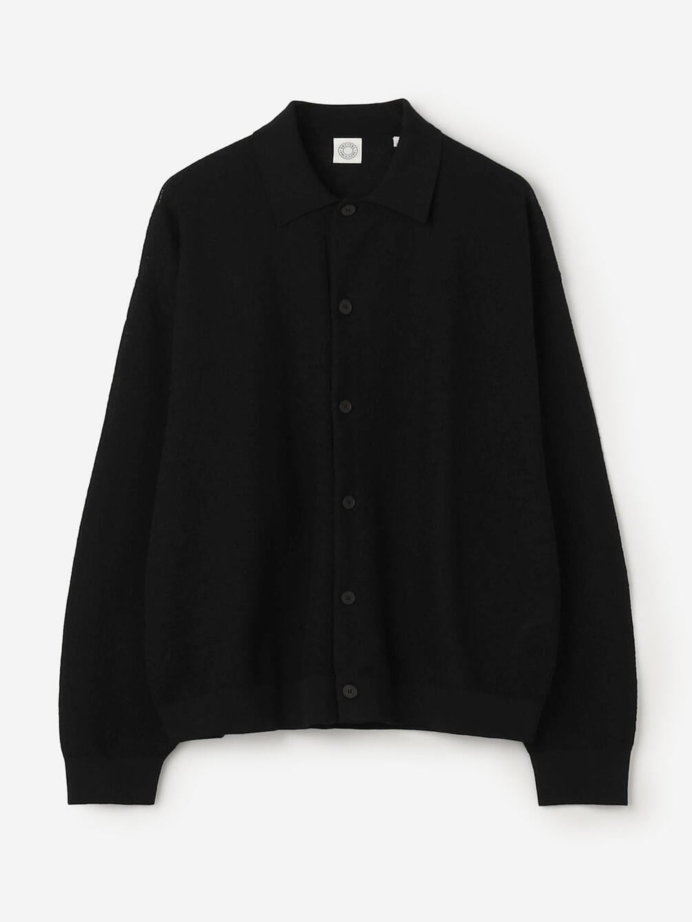 ORCIVAL | ハーフミラノニット 衿付きニットカーディガン MEN