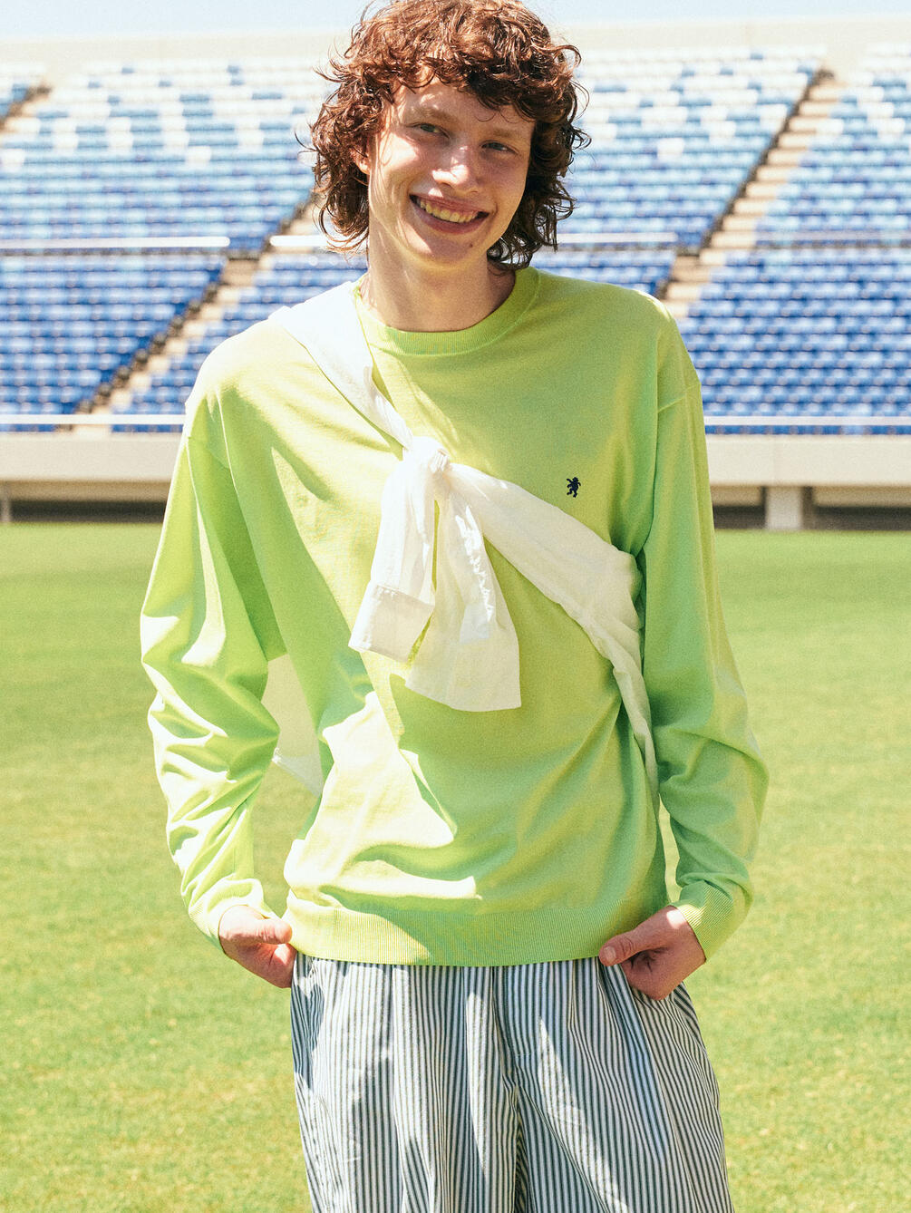 Gymphlex | ジャージー クルーネックプルオーバー MEN