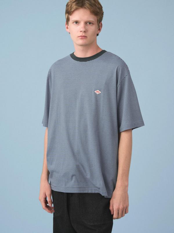 DANTON | ボーダー クルーネックTシャツ MEN
