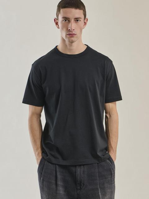 handvaerk | 60/2 クルーネック半袖Tシャツ SOLID MEN