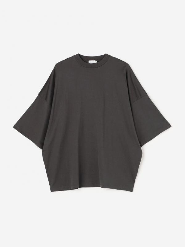 handvaerk | 60/2 ビッグクルーネックTシャツ SOLID MEN