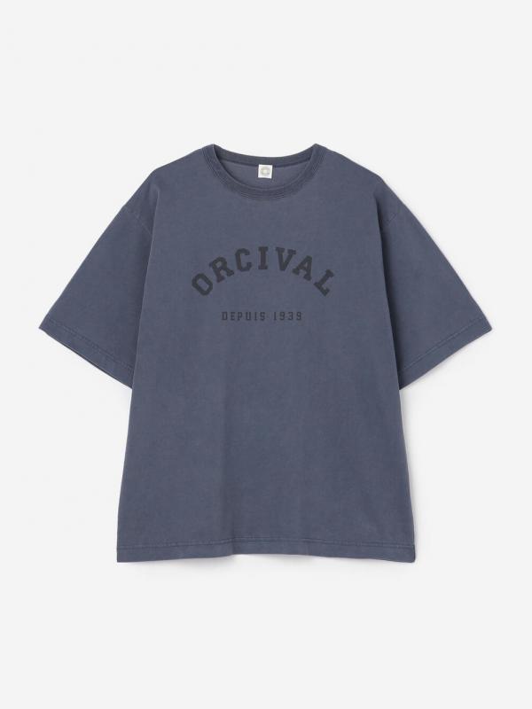 ORCIVAL | ジャージーニット プリントTシャツ MEN