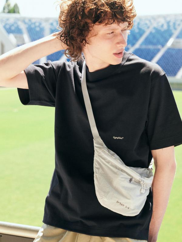 Gymphlex | ロゴ刺繍 半袖ビッグTシャツ MEN