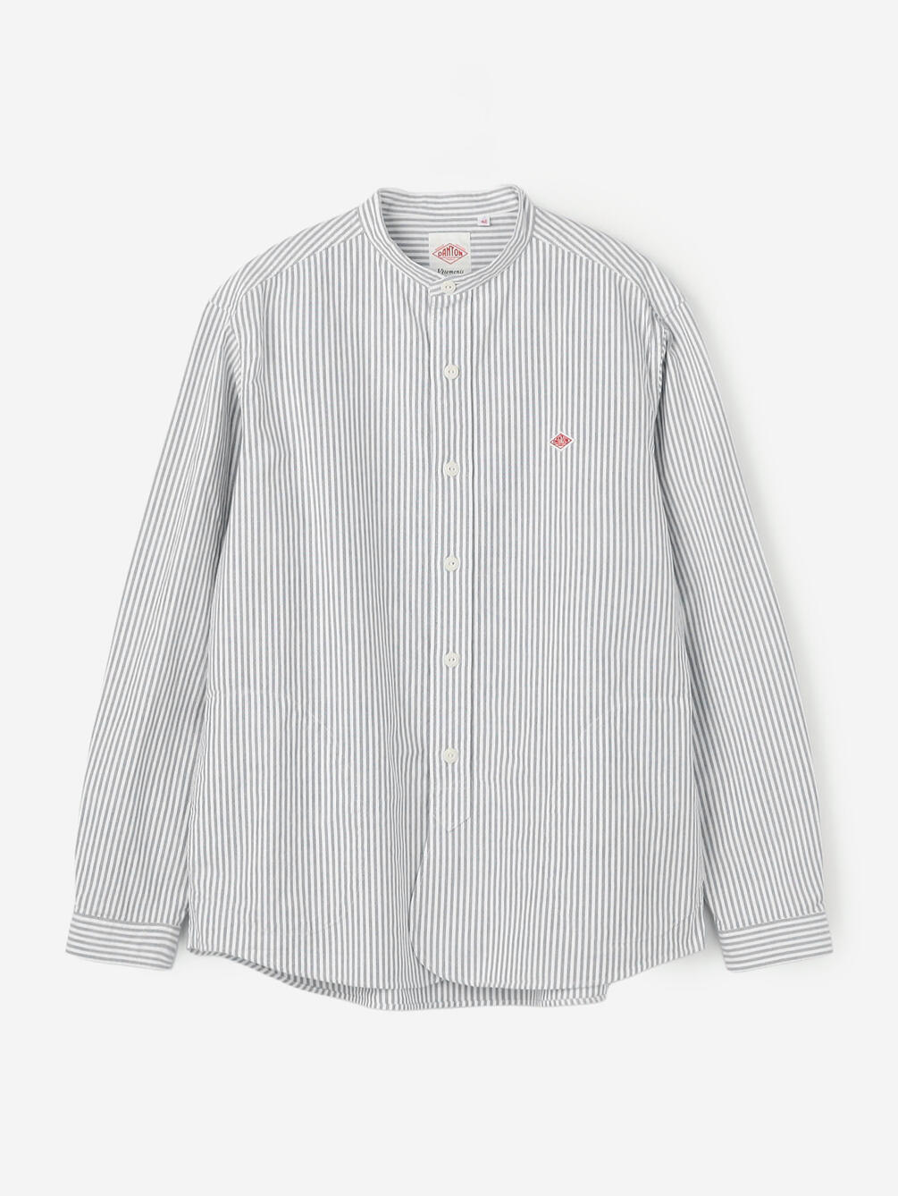DANTON | オックスフォード バンドカラーシャツ STRIPE MEN