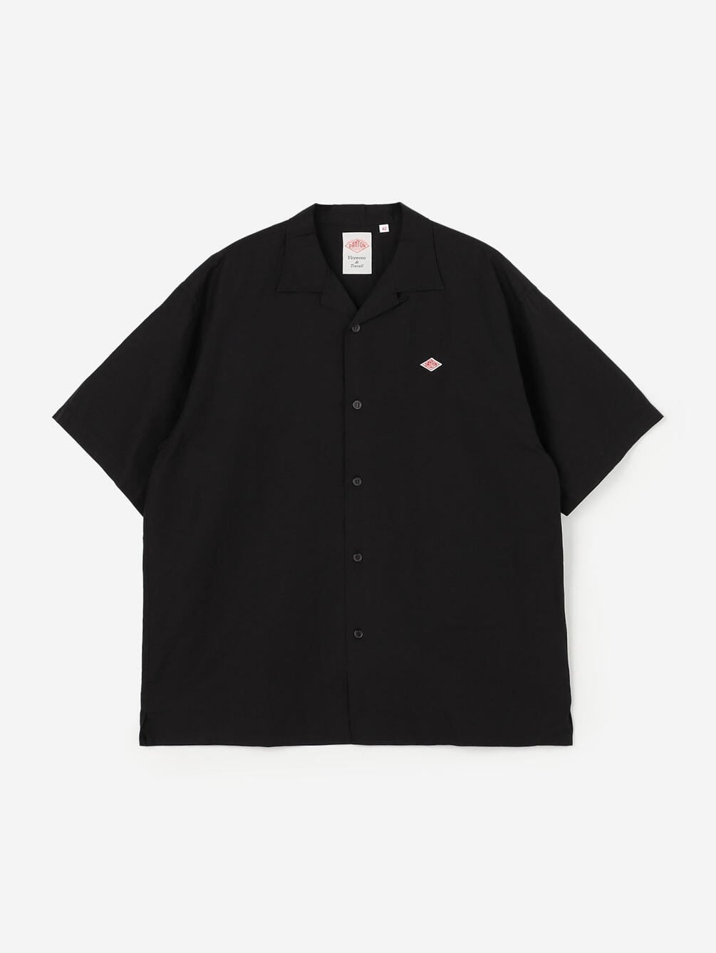 DANTON | コットンリネンスラブ 半袖シャツ MEN