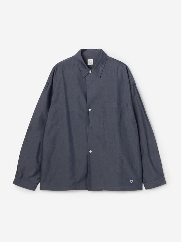 ORCIVAL | キュプラコットン レギュラーカラーアウターシャツ MEN