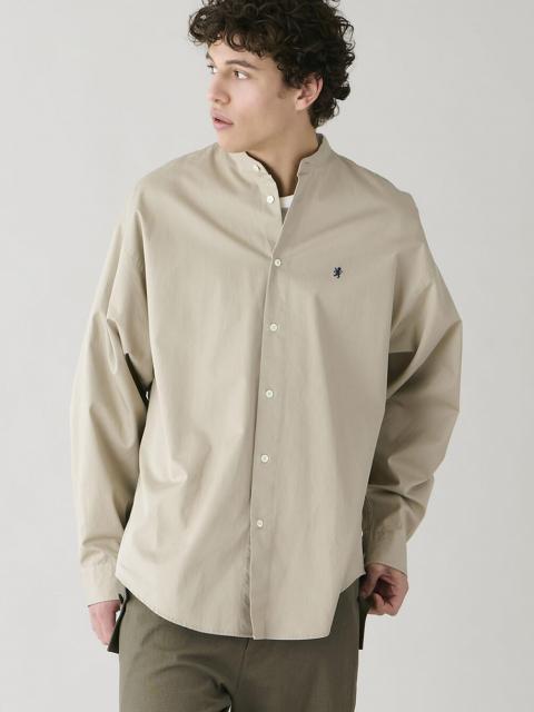 Gymphlex | バンドカラー長袖シャツ SOLID MEN