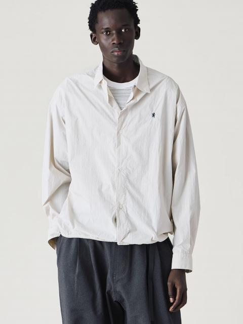 Gymphlex | ナイロンタスラン 長袖ギャザーシャツ MEN