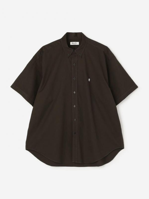 Gymphlex | コットンツイル ボタンダウン半袖シャツ MEN