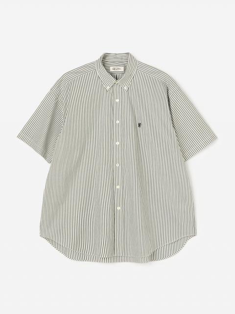 Gymphlex | ボタンダウン半袖シャツ STRIPE MEN