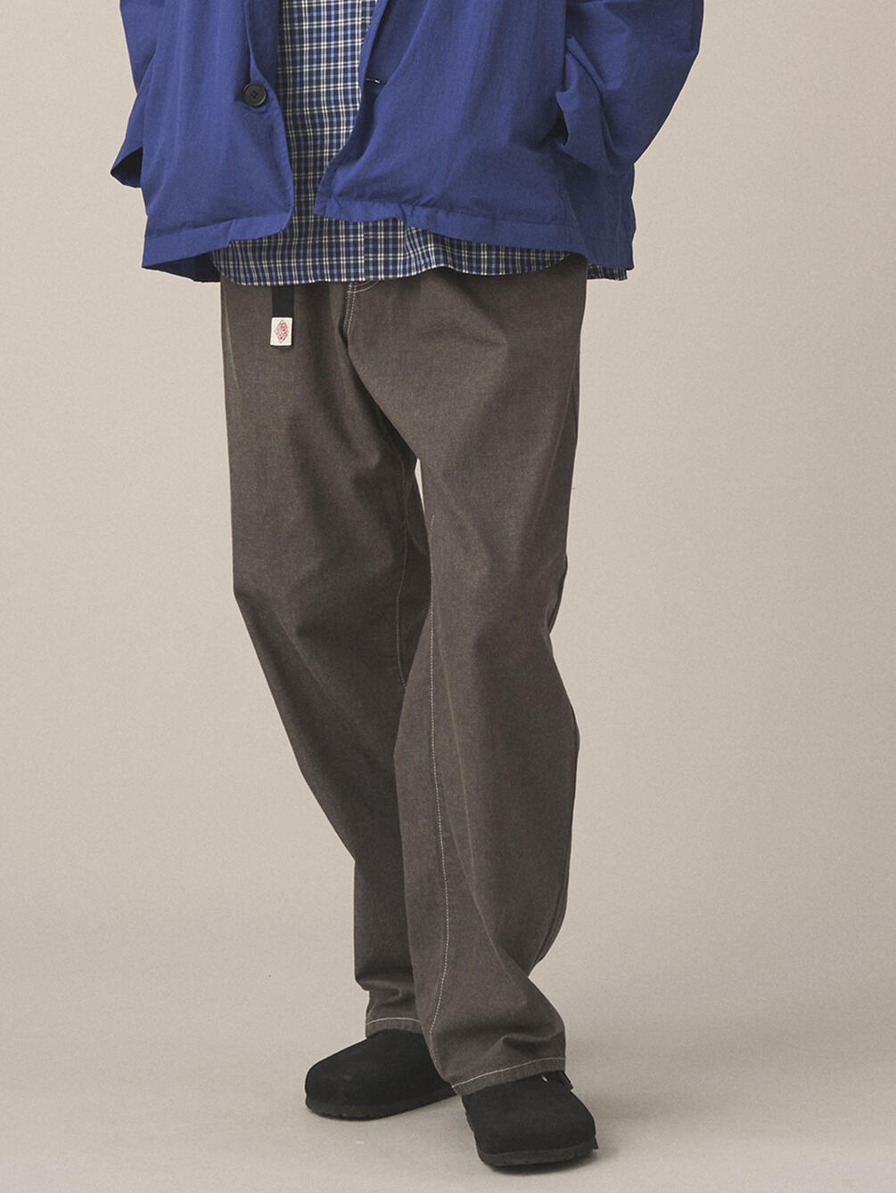 DANTON | カラーデニム ベルトイージーパンツ MEN
