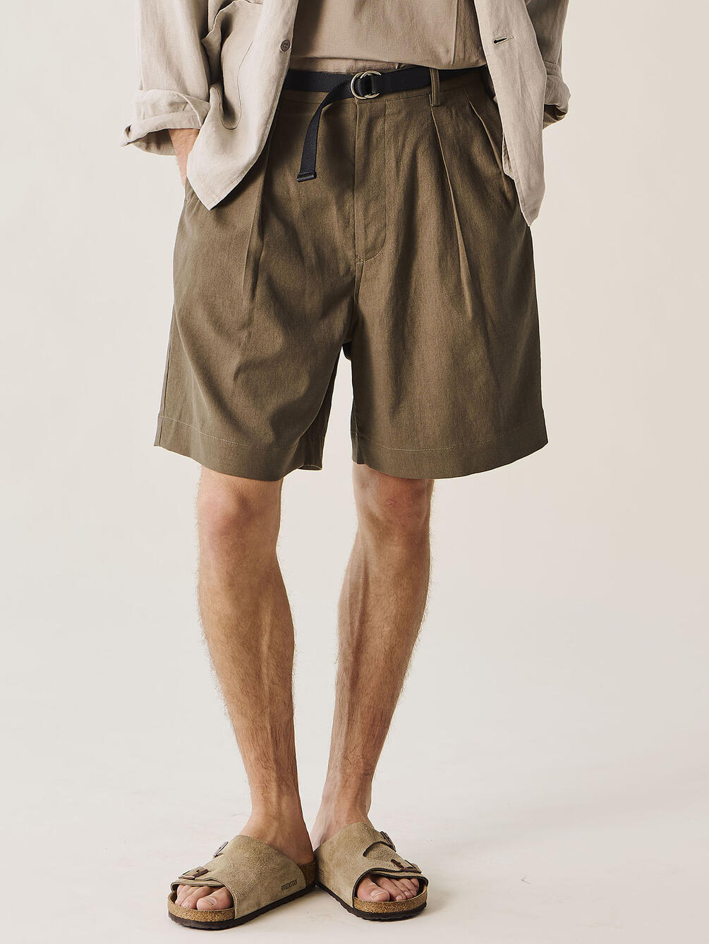 ORCIVAL | 〈別注〉 ボディシェルオックスフォード タックショーツ MEN