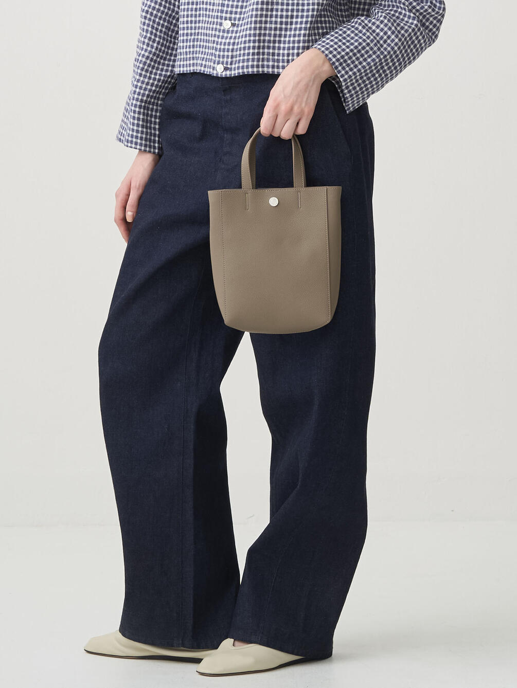 ＜先行予約＞ORCIVAL | ダブルフェイスレザー 2WAYトートバッグ UNISEX