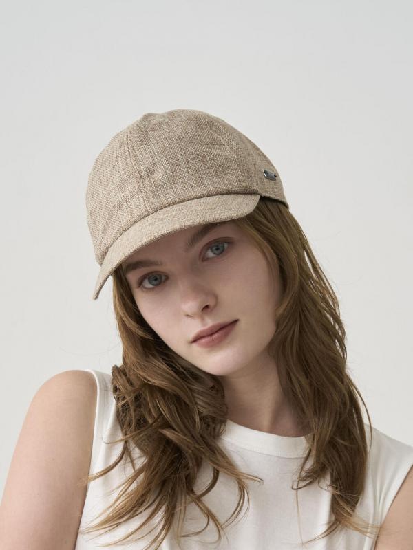 ORCIVAL | ラフィアライク 6Pキャップ UNISEX