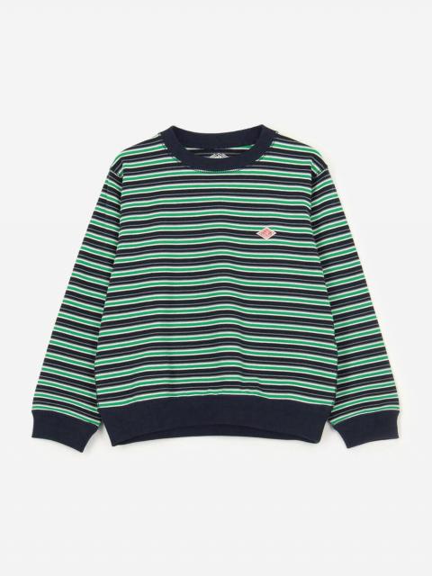 DANTON | キッズ ボーダー 長袖スウェットTシャツ