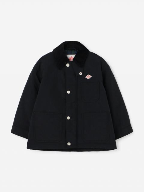 DANTON | キッズ 中綿 ナイロン カバーオールジャケット