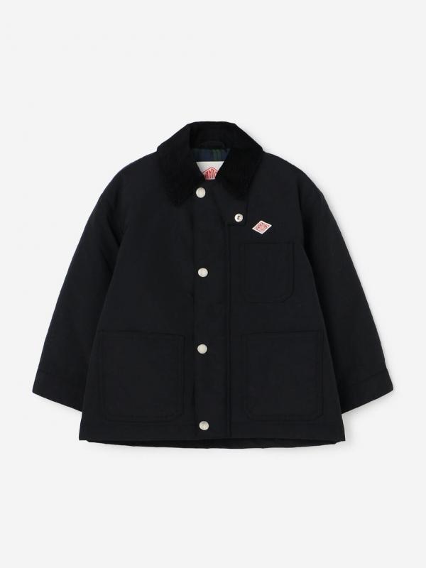 DANTON | キッズ 中綿 ナイロン カバーオールジャケット