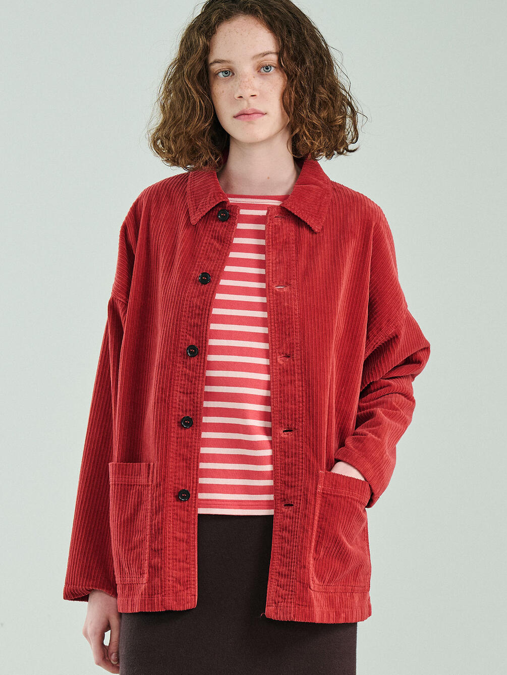VETRA | 〈別注〉コーデュロイ カバーオールジャケット WOMEN