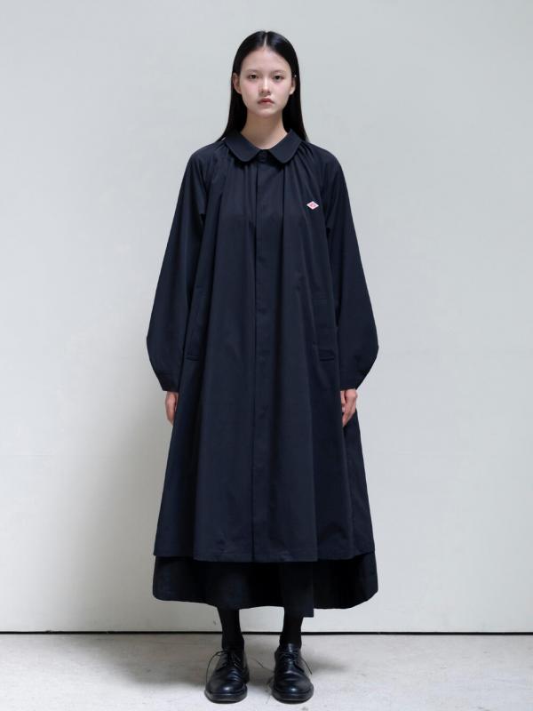 DANTON × eunoia | ドライツイルストレッチ ロングコート WOMEN