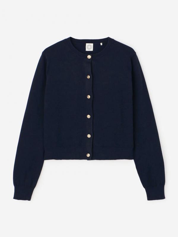 ORCIVAL | クルーネック 長袖ニットカーディガン WOMEN