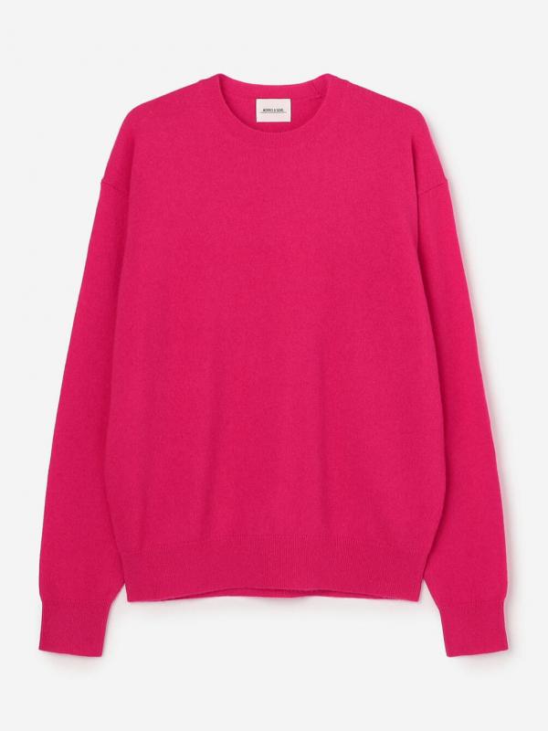 MORRIS & SONS | カシミヤ クルーネックニット WOMEN