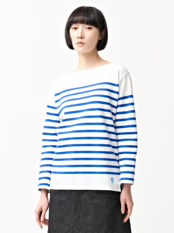 ORCIVAL | ラッセル ボートネック フレンチセーラーTシャツ WOMEN