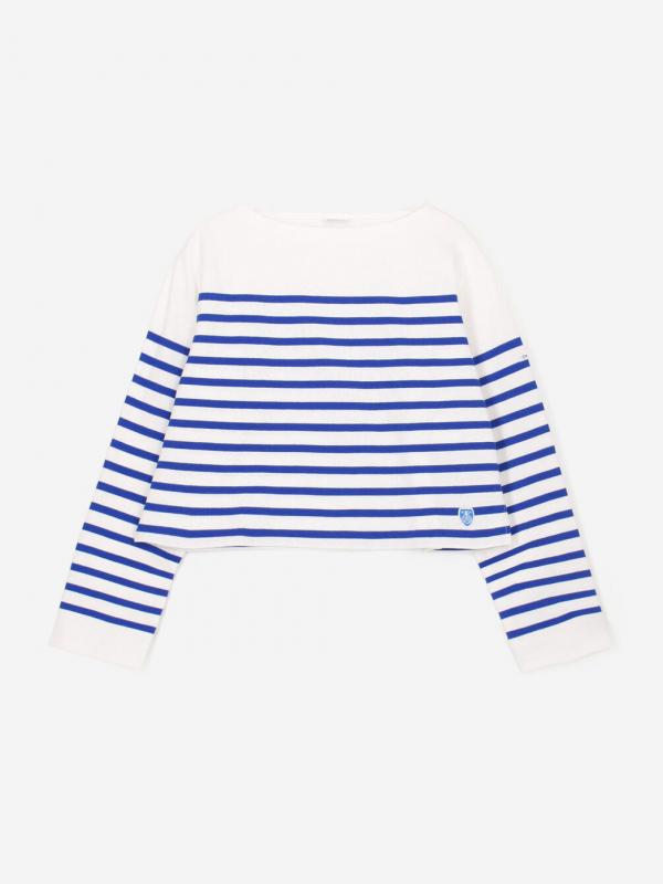 ORCIVAL | ラッセル ボートネッククロップドTシャツ WOMEN