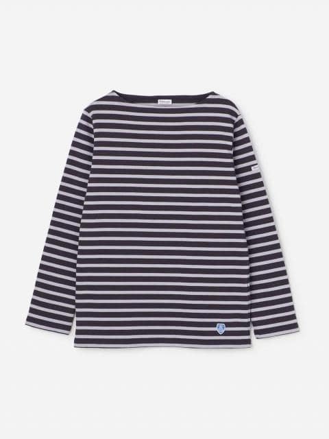 ORCIVAL | コットンロード ボートネック フレンチバスクTシャツ WOMEN