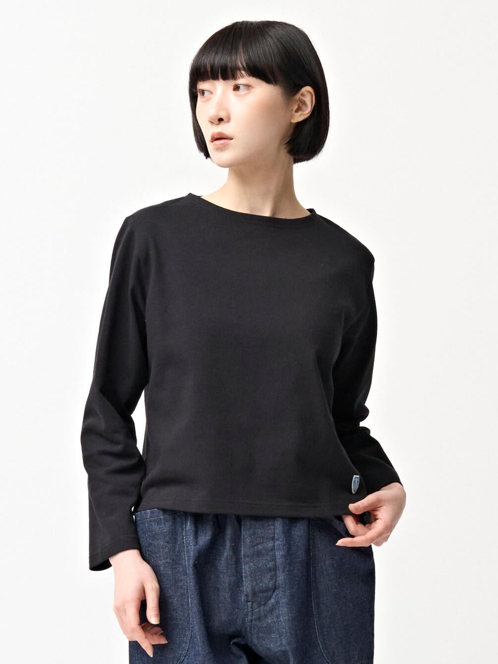 ORCIVAL | コットンロード クルーネック長袖カットソー WOMEN