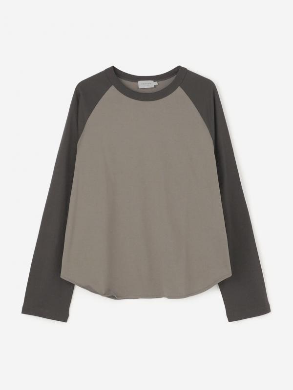handvaerk | 60/2 ベースボールTシャツ WOMEN