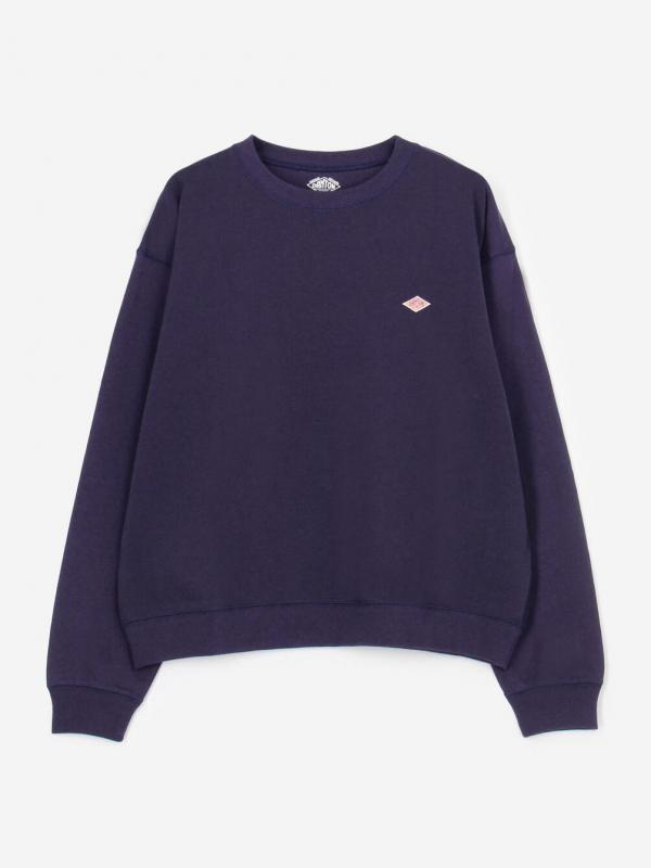 DANTON | クルーネック 長袖Tシャツ SOLID WOMEN