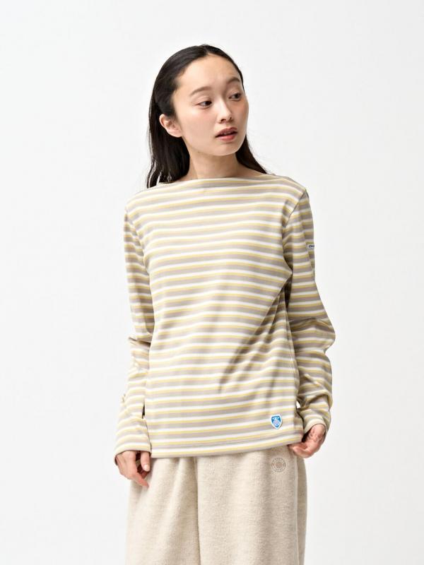 ORCIVAL | ジャージー ボートネック長袖プルオーバー WOMEN