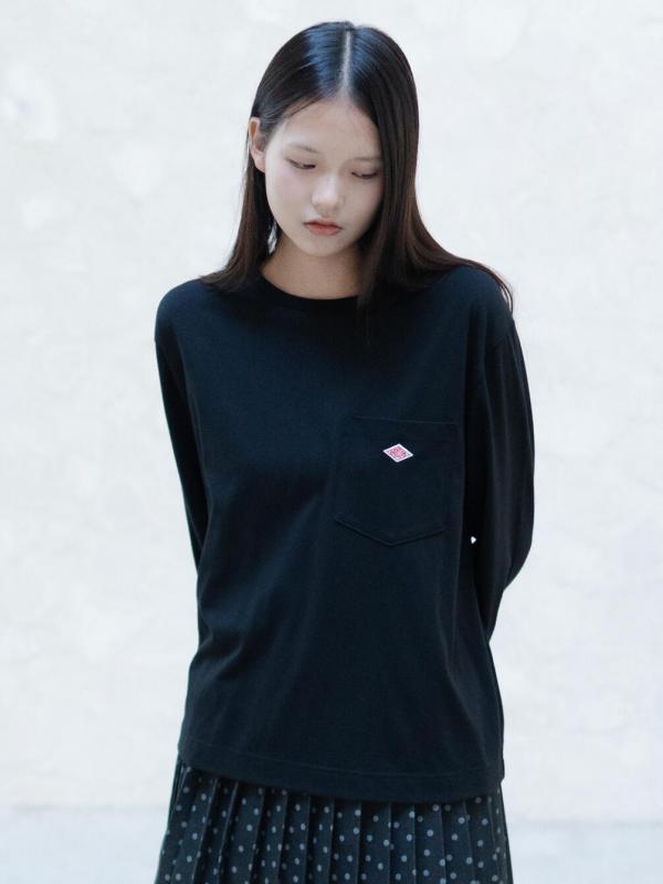 DANTON × eunoia | T/C ロングスリーブTシャツ WOMEN