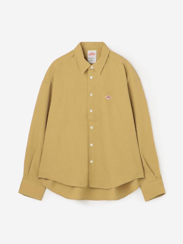 DANTON | カルゼ レギュラーカラー長袖シャツ WOMEN