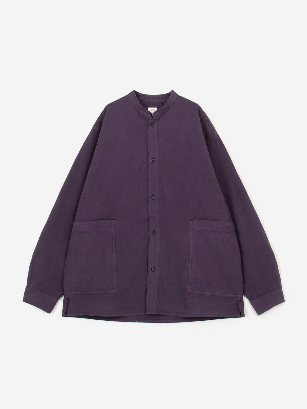ORCIVAL | コットンツイル スタンドカラー長袖シャツ WOMEN