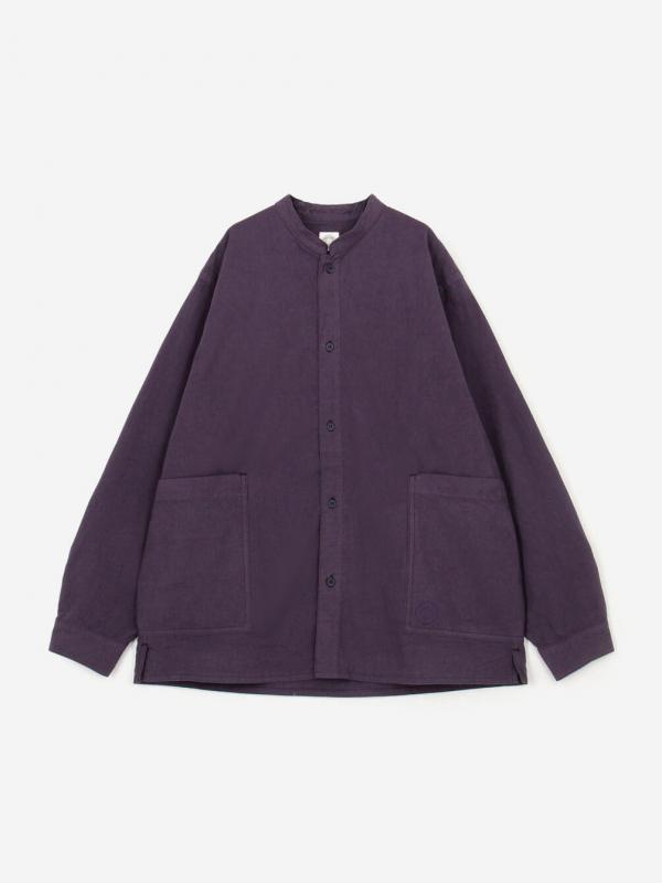 ORCIVAL | コットンツイル スタンドカラー長袖シャツ WOMEN