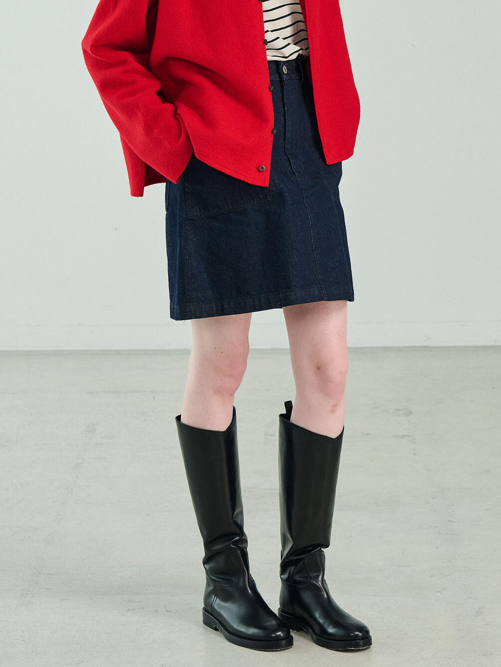ORCIVAL | デニム ミニスカート INDIGO WOMEN