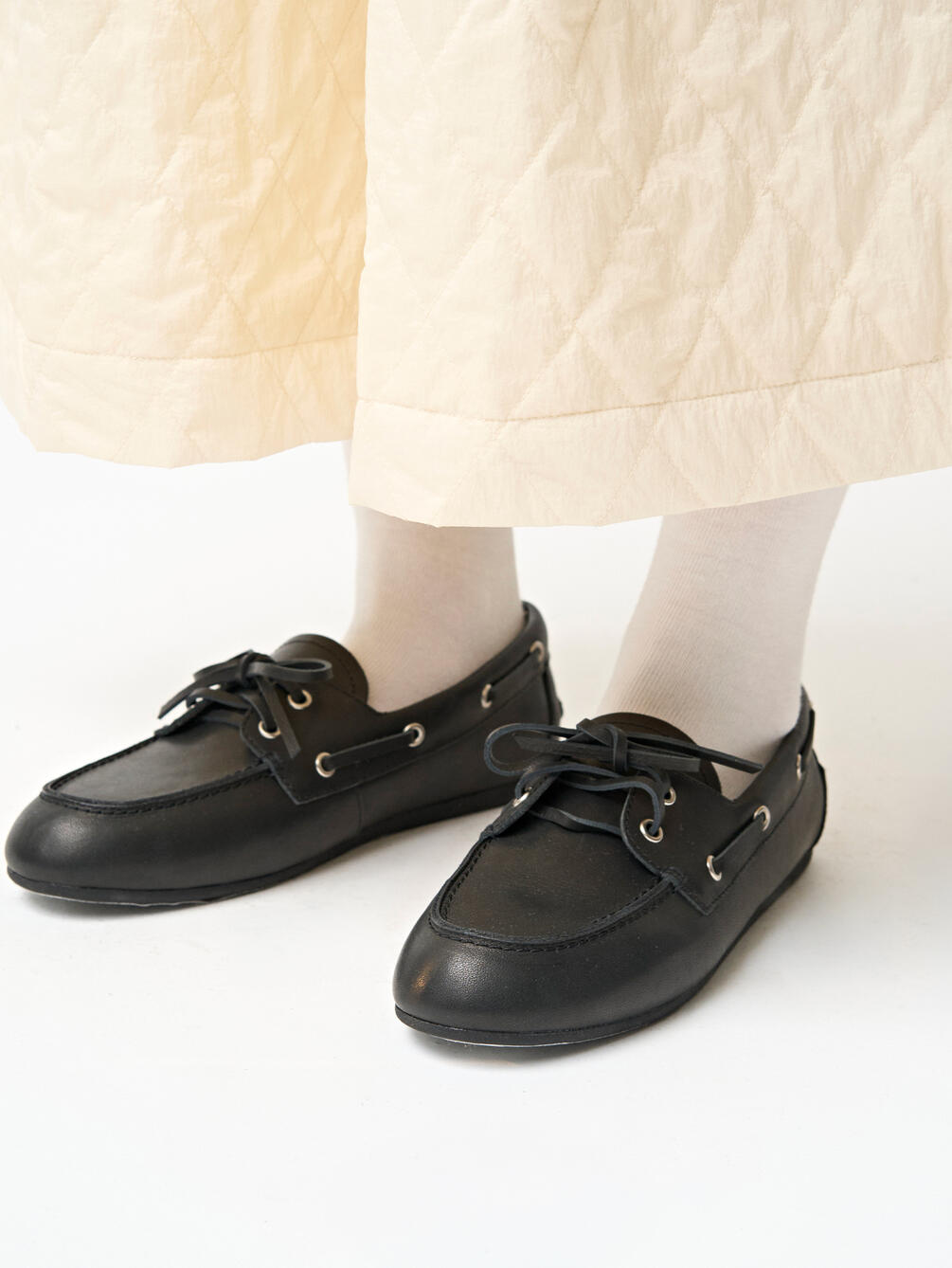 ORCIVAL | レザー モカシンシューズ WOMEN