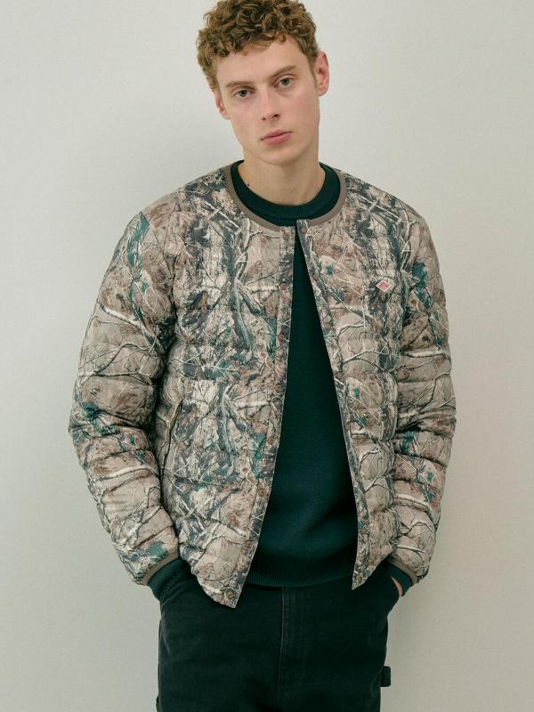 DANTON | インナーダウンジャケット PRINT MEN