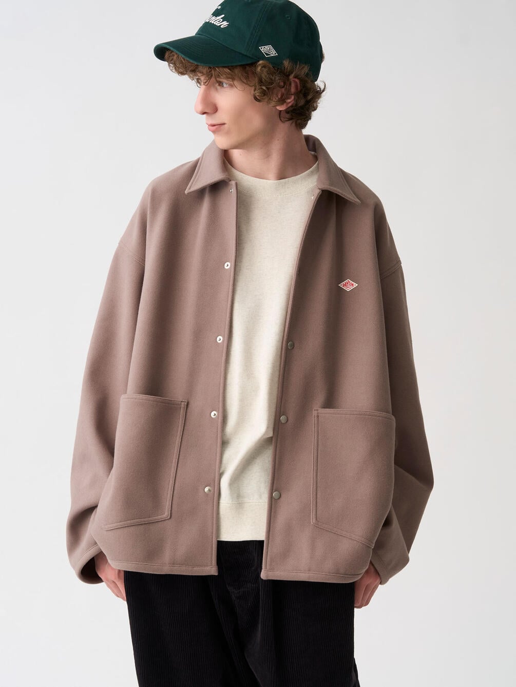 DANTON | フリースライク カバーオール MEN