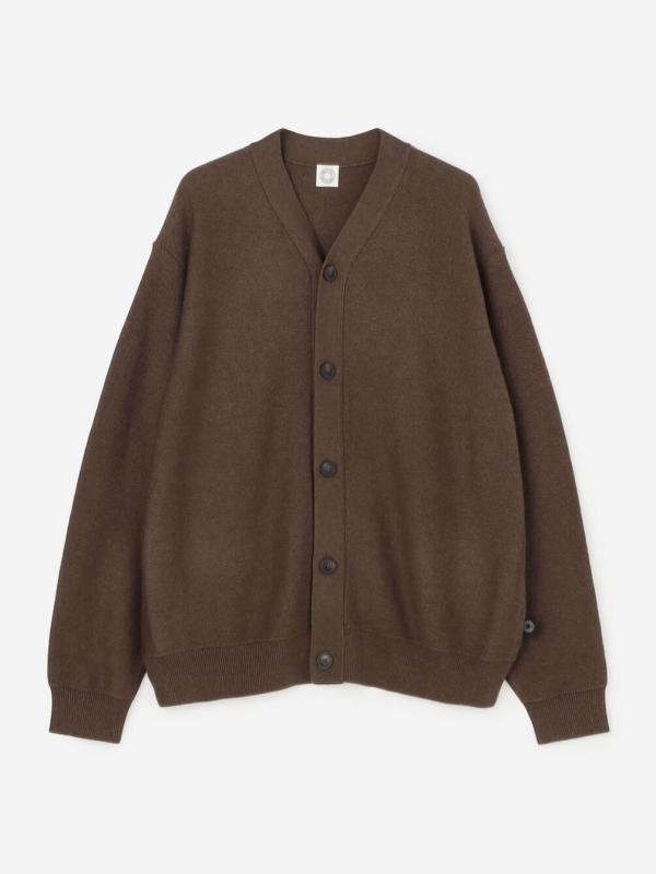 ORCIVAL | 〈別注〉ウールコットン Vネックカーディガン MEN
