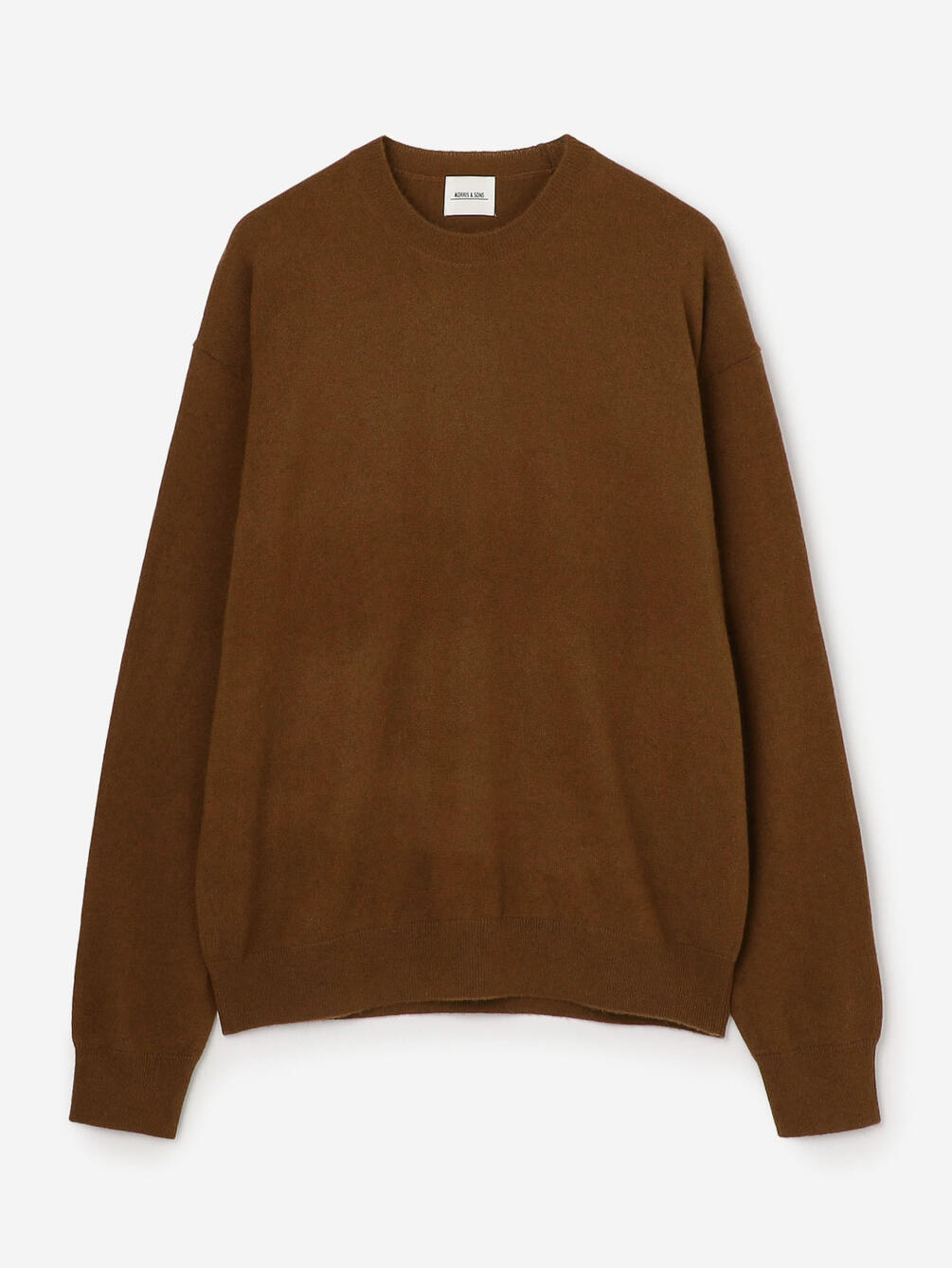 MORRIS & SONS | カシミヤ クルーネックニット MEN