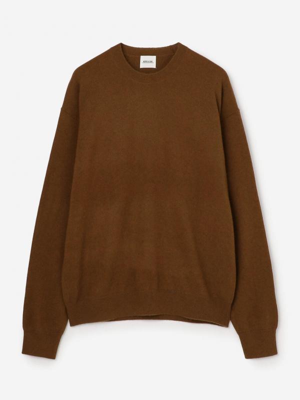 MORRIS & SONS | カシミヤ クルーネックニット MEN