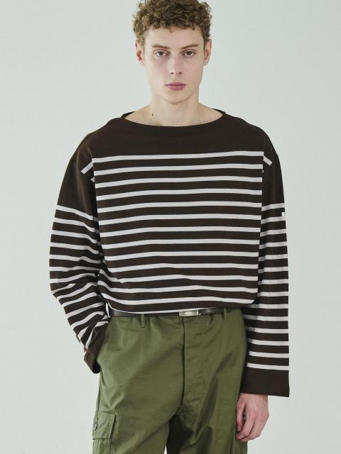 ORCIVAL | ラッセル ボートネック ワイドセーラーTシャツ MEN