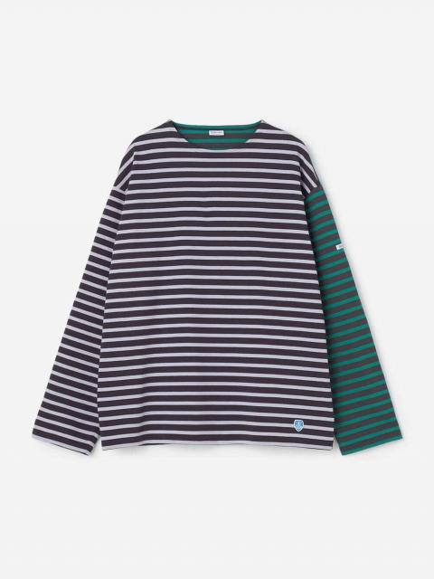 ORCIVAL | ハーレクイン コットンロード クルーネック フレンチバスクTシャツ MEN