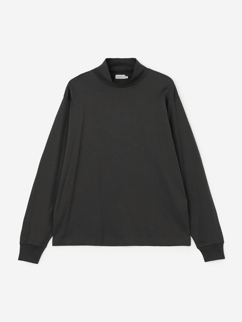 handvaerk | 60/2 モックネック 長袖Tシャツ MEN