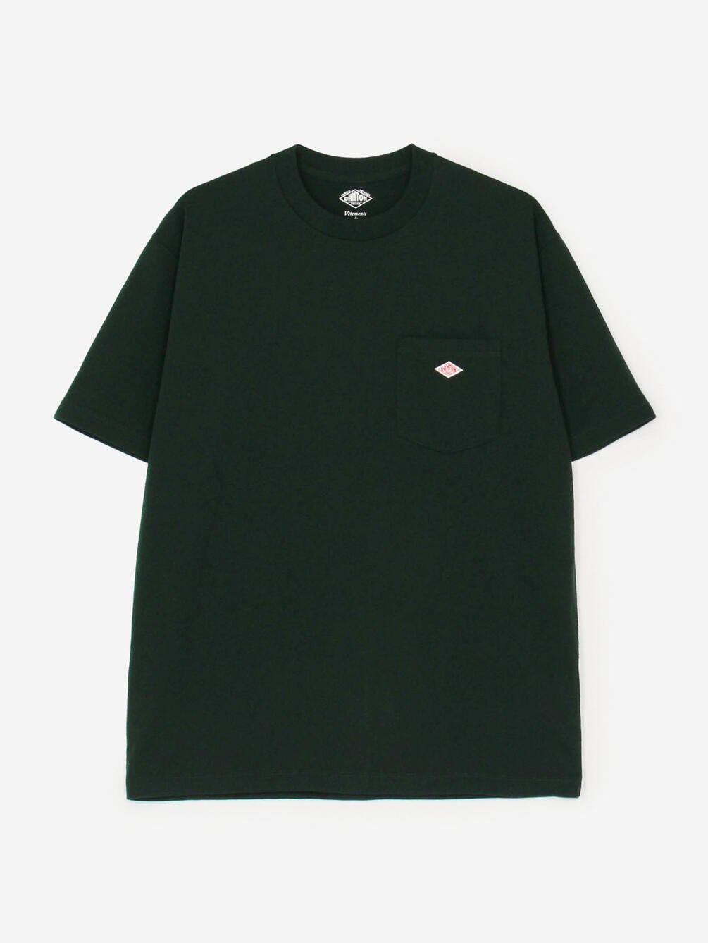 DANTON | ポケット クルーネックTシャツ SOLID MEN