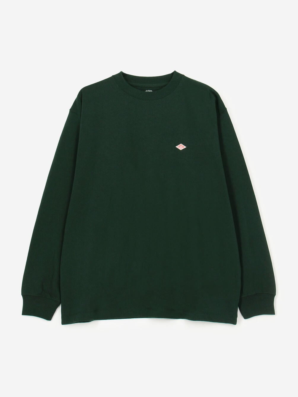 DANTON | クルーネック 長袖Tシャツ SOLID MEN