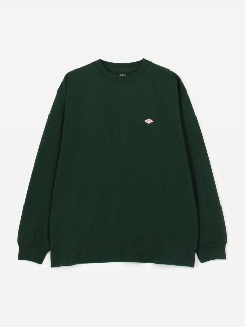 DANTON | クルーネック 長袖Tシャツ SOLID MEN