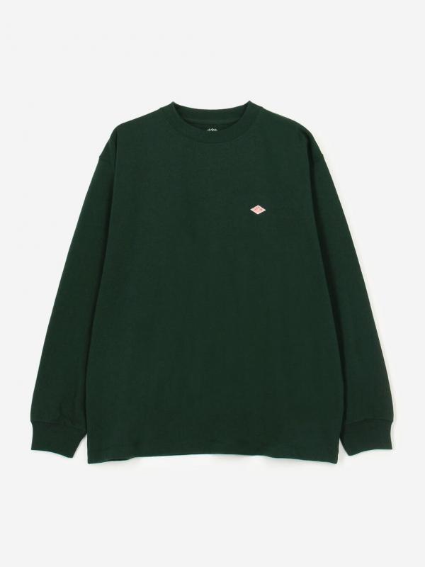 DANTON | クルーネック 長袖Tシャツ SOLID MEN